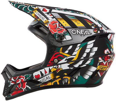 O'neal Backflip Mountain Bicycle Helmet Multicolour