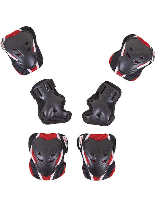 AMILA Protective Gear Set for Rollers Black