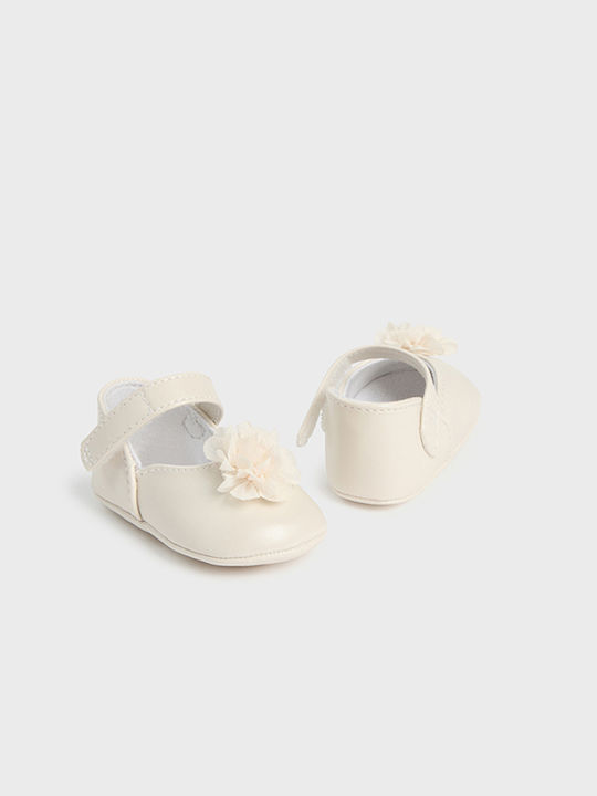 Mayoral Baby Ballerinas Beige