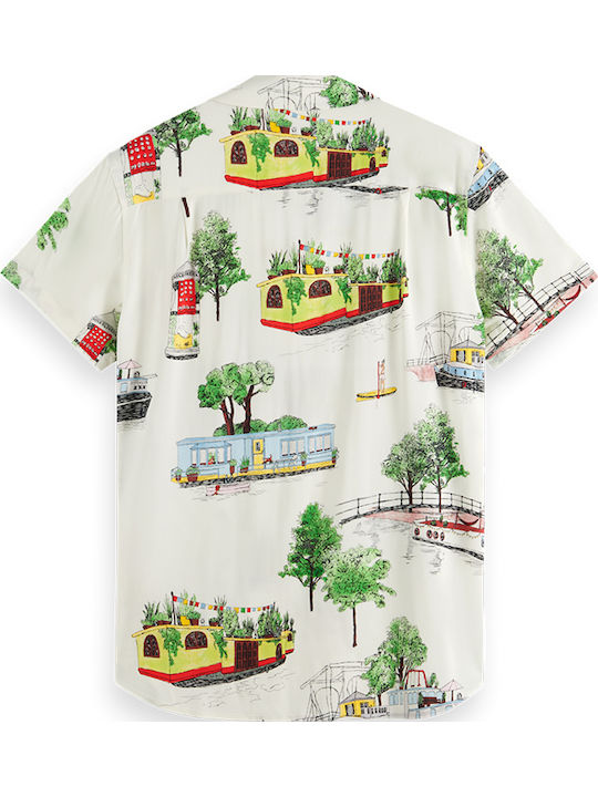 Women's Short Sleeve Shirt Off White