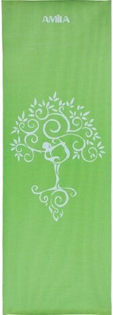 AMILA Exercise Mat Black (173x61x0.4cm)