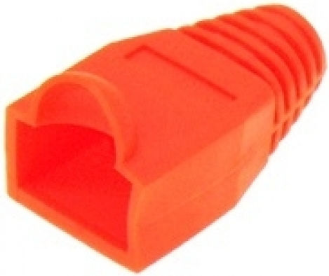 Plug Rg45 01.091.0005 Strain Relief Boot Orange 50pcs