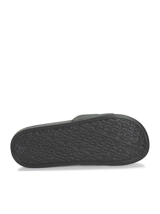 Men's Anatomic Black Slides