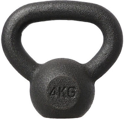 HMS KZG04 Kettlebell από Μαντέμι 4kg Μαύρο