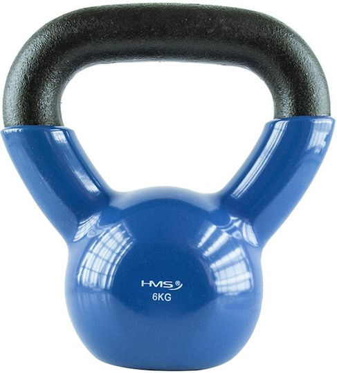 HMS KNV06 Kettlebell από Ατσάλι 6kg Μπλε