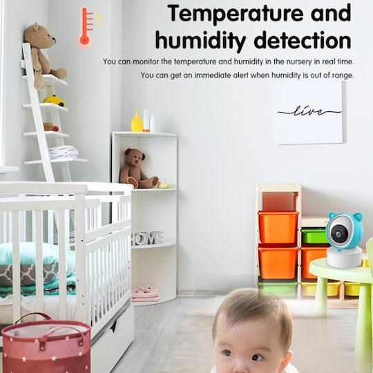 Drahtlose Babyüberwachung & Zwei-Wege-Kommunikation