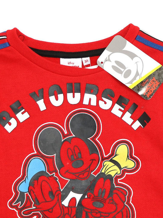 Disney Kinder Sweatshirt Rot