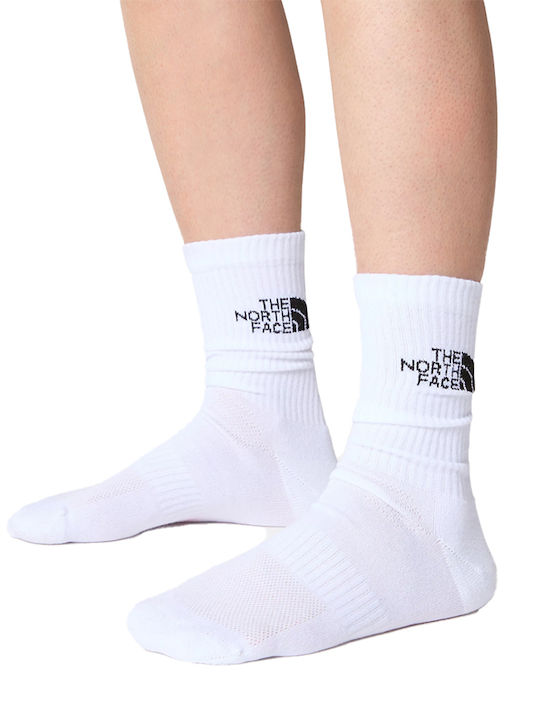 The North Face Athletic Socks White 3 Pairs