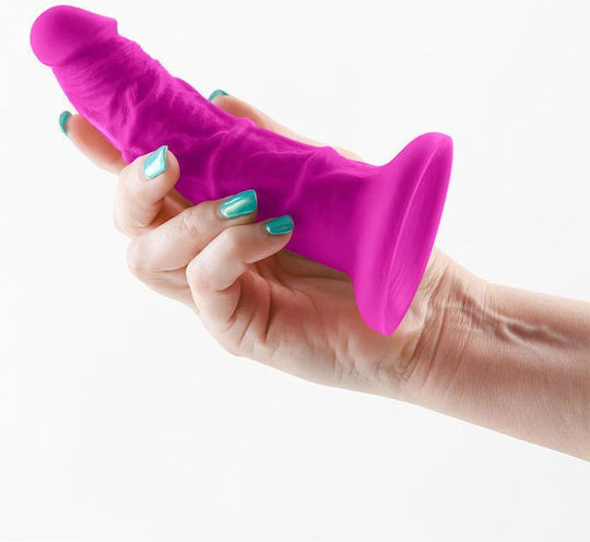 Ns Novelties Colours Pleasures Thin Dildo Realistic Cu Ventuză Violet 13cm