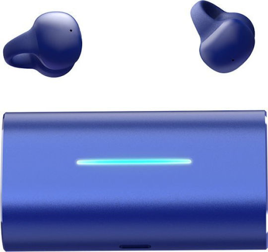 Riversong AirClip L3 In ear Bluetooth хендсфри Слушалки с Кутийка за Зареждане Син