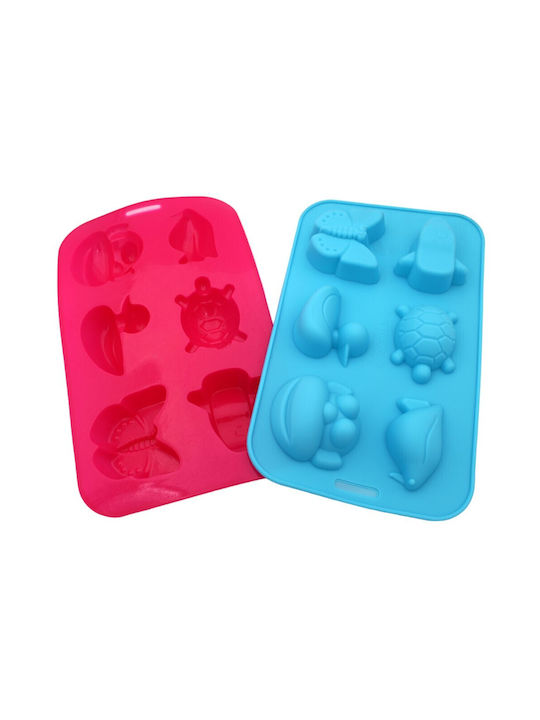 Silicone Cupcakes & Muffins 6 Cups Baking Pan 18x27cm