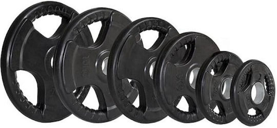 HMS TOK02 Scheibenset Gummierte 1 x 2.5kg Ø51mm mit Griffen