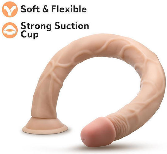 Blush Dr. Skin Ρεαλιστικό Dildo με Βεντούζα Beige 48cm