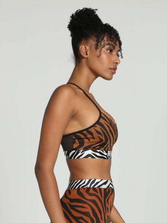 Women's Bra without Padding Brown