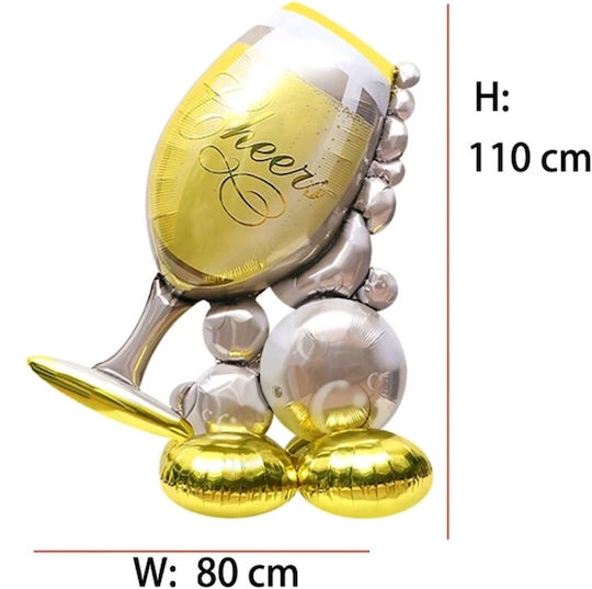Balloon Jumbo Gold 110cm
