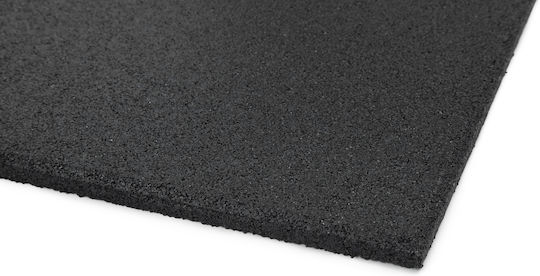 Beka Sport Rubber Gym Exercise Equipment Floor Mat Black 100x100x1.5cm