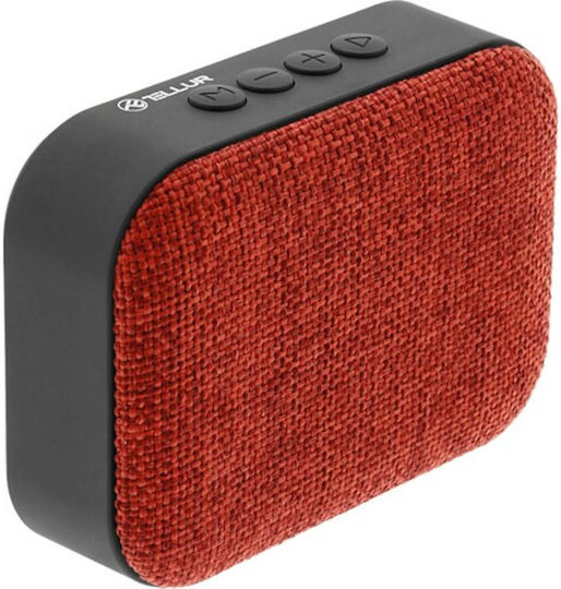 Tellur Callisto Ηχείο Bluetooth 3W με Ραδιόφωνο Κόκκινο