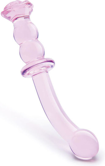 Dream Toys Dildo din sticlă Roz 20cm
