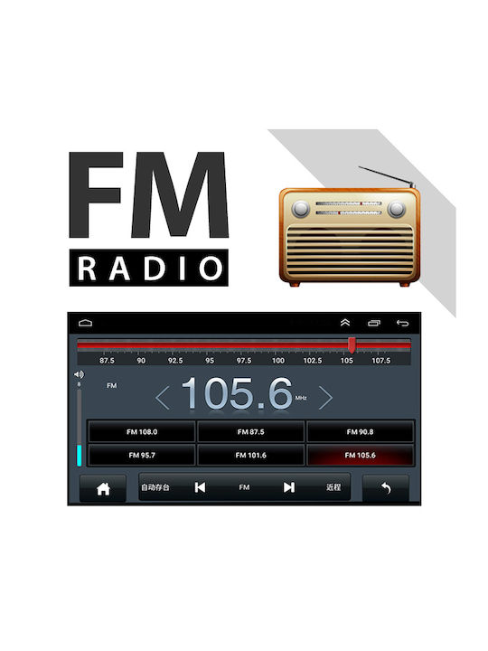 Booma Автомобилна Аудио Система (Блутут/USB/WiFi/GPS/Apple-Carplay/Android-Auto) с Тъчскрийн 7"