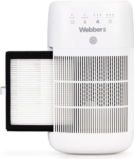 Webber DEQ10 Dehumidifier with Compressor and Wi-Fi 0.75lt