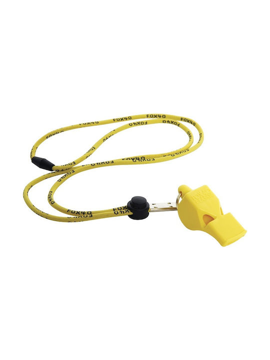 Fox40 Classic Safety Referees / Coaches Whistle with Cord