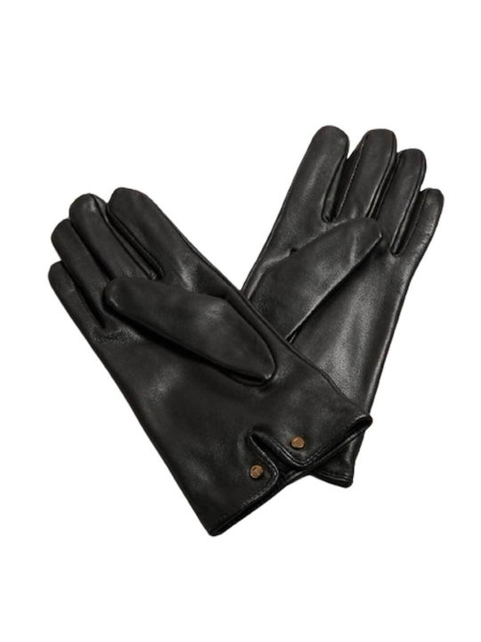 Ted Baker Schwarz Leder Handschuhe