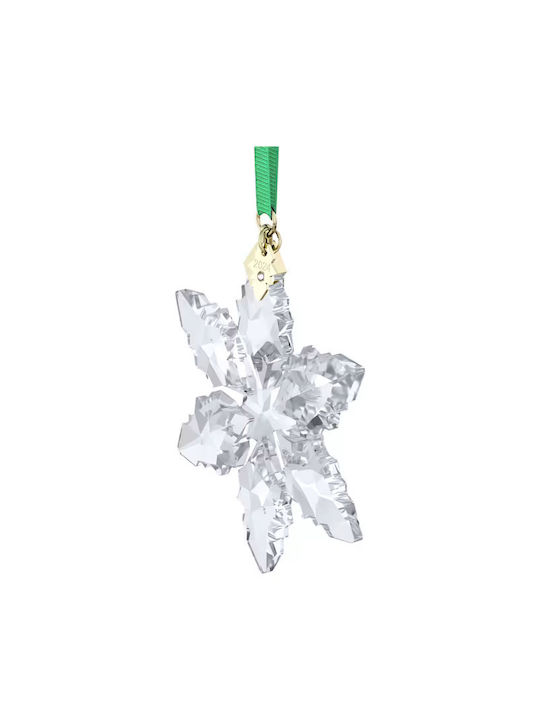 Hanging Snowflake Crystal Transparent Ornament 1.3x8.4cm