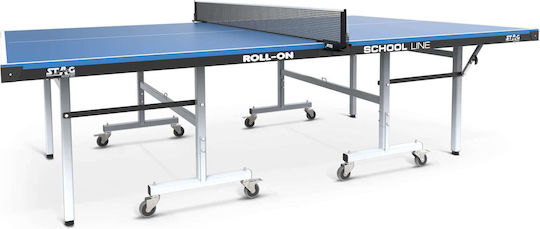 Stag School Πτυσσόμενo Τραπέζι Ping Pong Εσωτερικού Χώρου