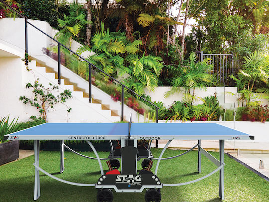 Stag Centerfold 7000 Πτυσσόμενo Τραπέζι Ping Pong Εξωτερικού Χώρου