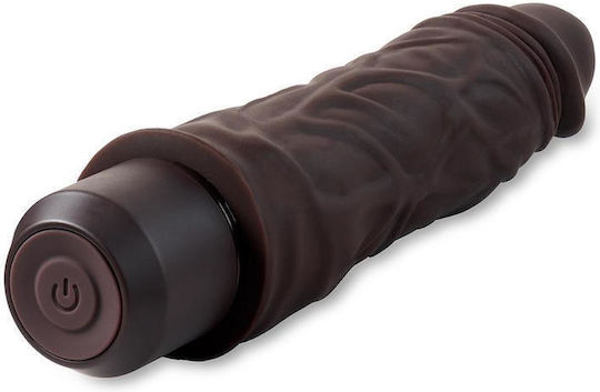 Blush Silicone Dr Ρεαλιστικός Δονητής 21.5cm Καφέ
