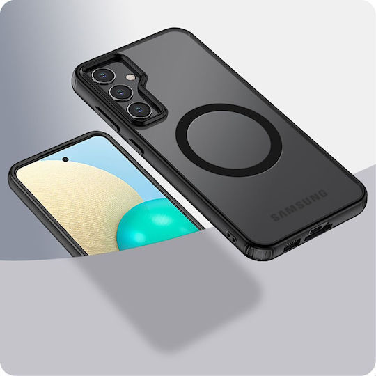 Tech-Protect Magmat Back Cover Plastic 2mm Black (Samsung Galaxy A55 5G)
