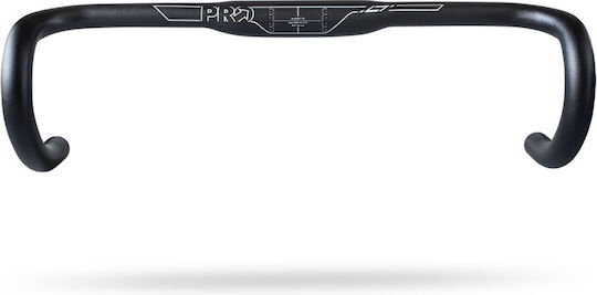 PRO Compact Ergo OS PRHA0286 Τιμόνι Ποδηλάτου Racing 31.8mm 420mm 31.8mm/42cm Μαύρο