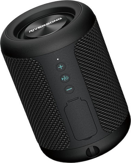 Riversong Jazz L6 Ηχείο Bluetooth 5W με Διάρκεια Μπαταρίας έως 6 ώρες Μαύρο