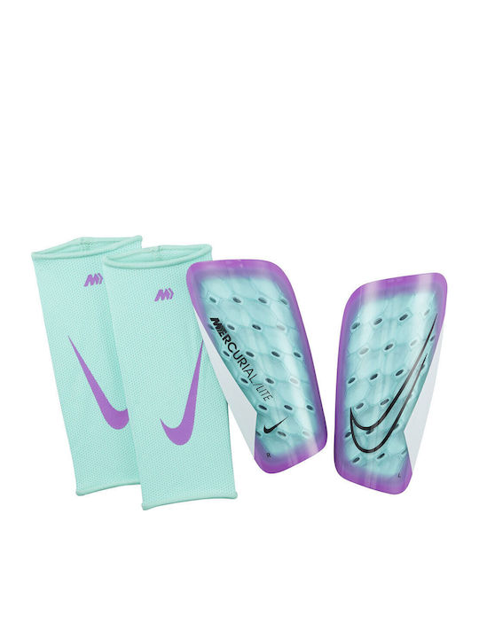 Nike Mercurial Hardshell Adults Soccer Shin Protectors Turquoise DN3614-354