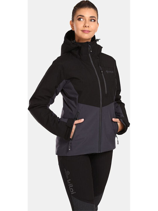 Kilpi Flip UL0113KI-BLK Women's Ski & Snowboard Jacket Black