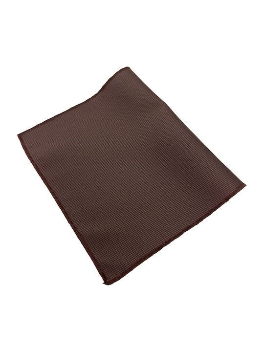 Legend Accessories Set de Cravată pentru Bărbați Monocromie în Culorea Maro