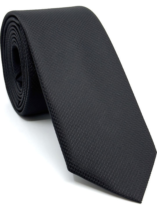 Legend Accessories Set de Cravată pentru Bărbați Monocromie în Culorea Negru
