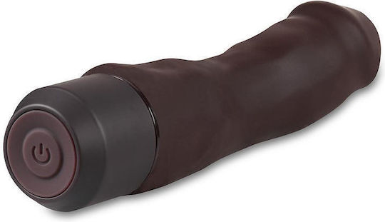 Blush Silicone Realistic Vibrator Brown