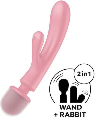 Satisfyer Triple Lover Vibrator G-Spot 2cm Pink