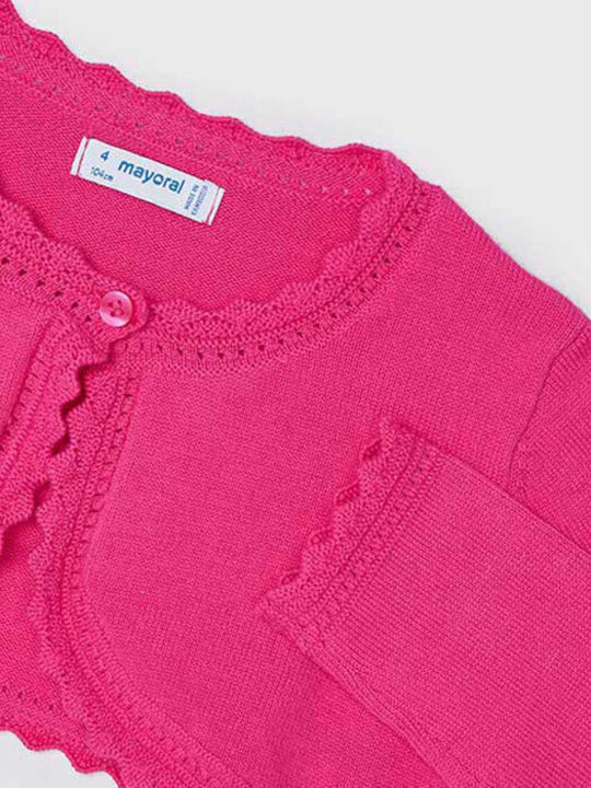 Kids Bolero Cotton Pink
