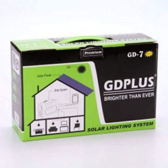 GDPLUS Solares Beleuchtungssystem mit Blitzlicht 3 Lampen 81015AKJ00BK