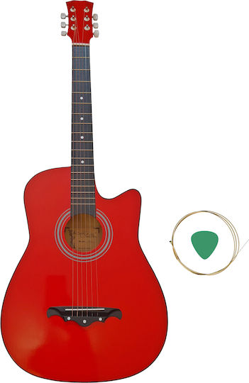 Klassisch Gitarre 4/4 für Kinder Rot
