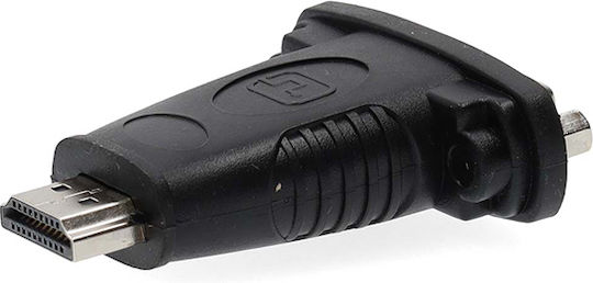 Nedis Μετατροπέας HDMI / DVI-D male σε HDMI / DVI-D female Χρυσό 1τμχ (CVGB34910BK)