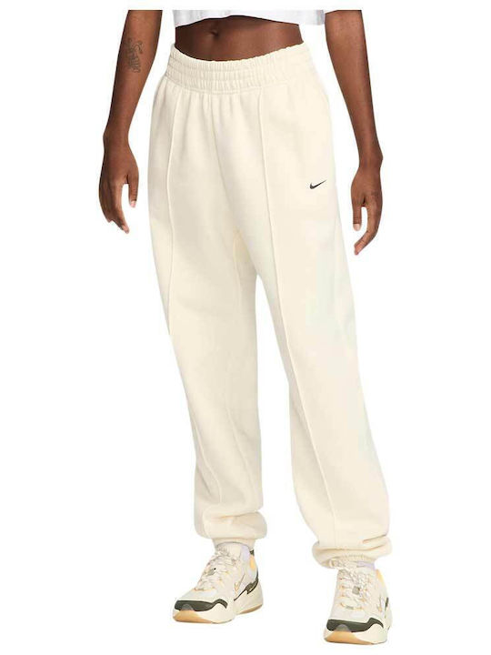 Sportswear Sweatpants Jogger Fleece Beige