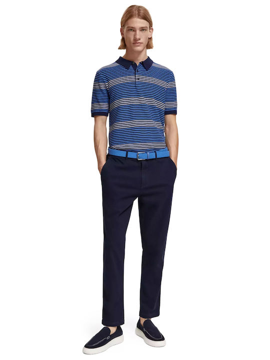 Scotch & Soda Men's Trousers Chino Blue