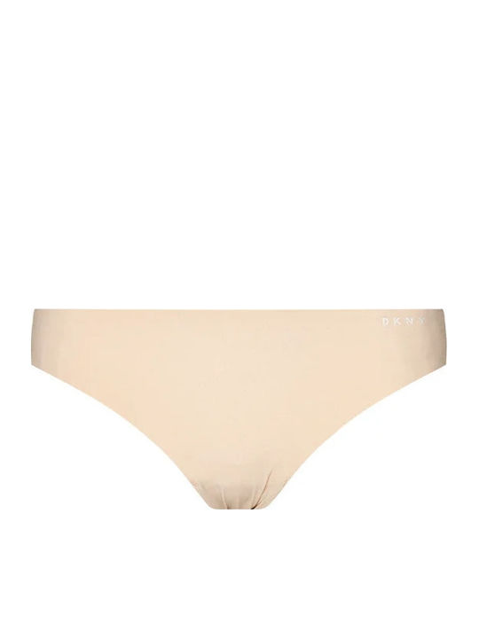 Damen Zeichenfolge Nahtlos Beige
