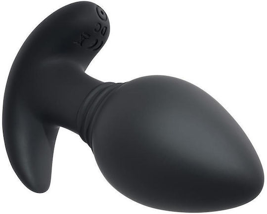 Playboy Plug & Play Πρωκτικός Δονητής Μαύρος
