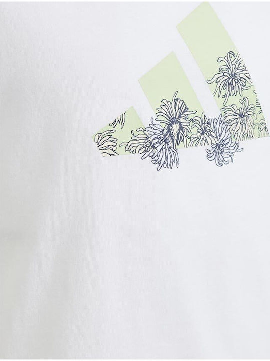 Kids' T-shirt White Training Graphic