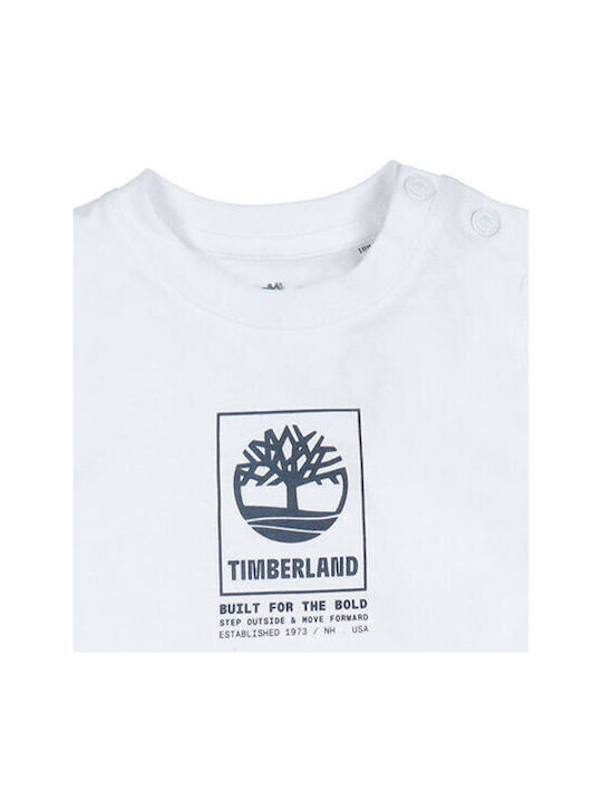 Timberland Παιδικό T-shirt White