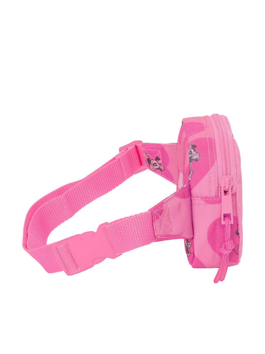 Minnie Mouse Kinder Bauchtasche Rosa 14cmx4cmx11cmcm